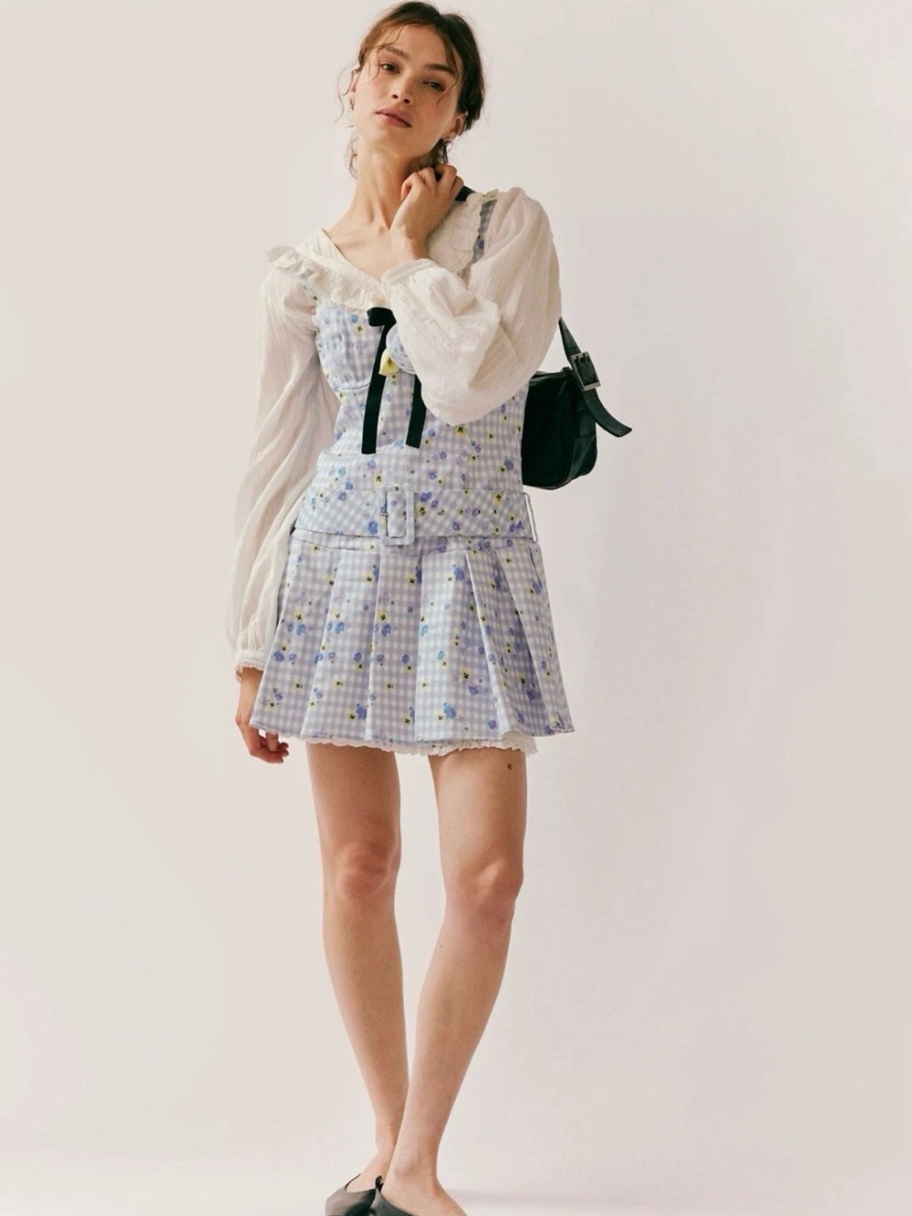 For Love & Lemons Brigitta Mini Dress